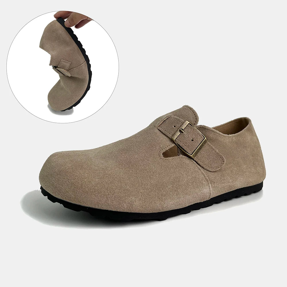 Shoes For Women Fashion Natural Cow Leather Classic Brand Casual Woman Shoes