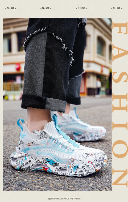 Shoes men Sneakers Male casual Mens Shoes tenis Luxury shoes Trainer Race Breathable Shoes fashion loafers running Shoes for men