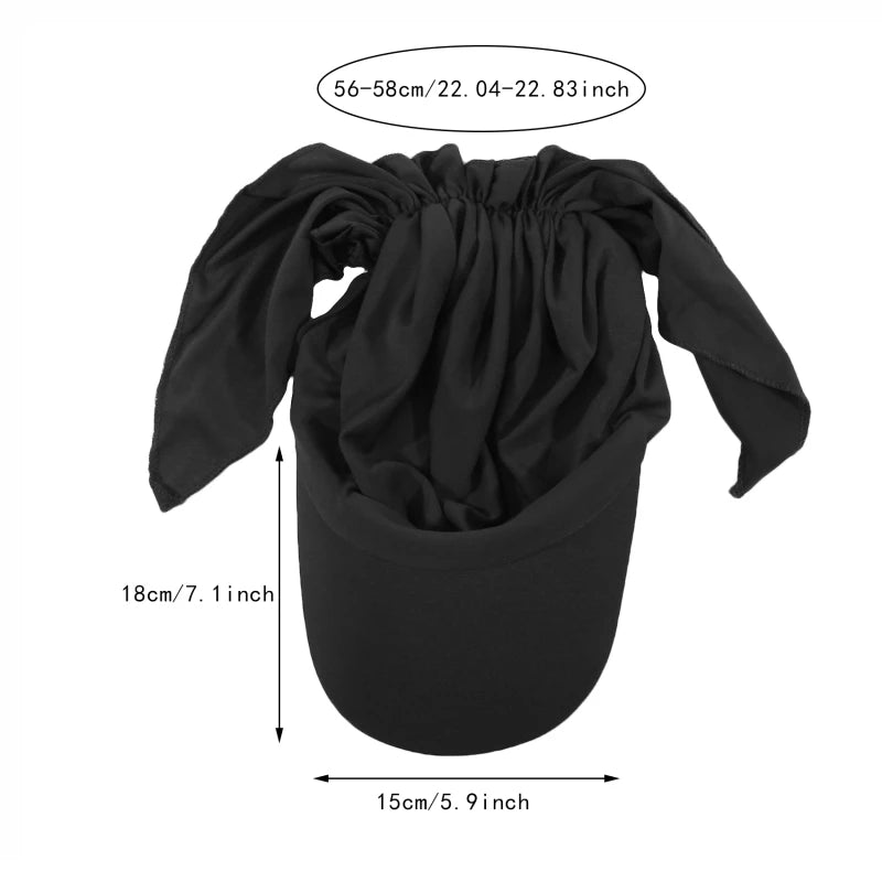 Summer Baseball Caps Turban Shawl Design Women Muslim Low Profile Fitted Hat 2024 Soft Breathable Headscarf Hijabs