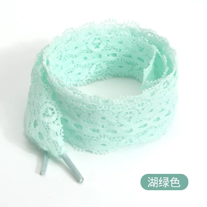 1Pair 100CM/120CM/140CM Length Canvas Sneaker Outdoor Shoe Shoelace Flat Lace Fancy Shoelaces Lace Shoe Laces for Women