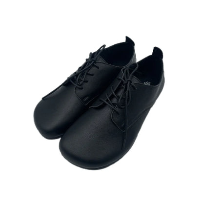 Tipsietoes 2025 Sprinng Autumn Barefoot Genuine Leather Women Sneaker With Zero Drop Flat Soft Sole Wider Toe Box Light Weight