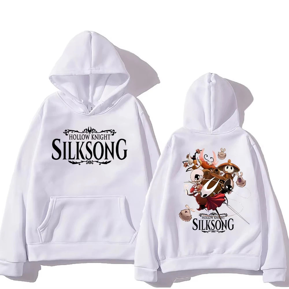 Hollow Knight Silksong Hot Game Hoodies Long Sleeve Fashion Casual Pullovers High Street Women Men Sweatshirt Fashion Streetwear