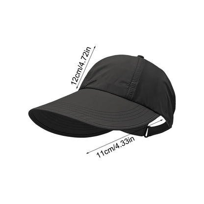Breathable Sunhat with Wide Brim  UV Protection Summer Outdoor Beach Fisherman Hat Sunscreen Protection Cap Adjustable Sun Hat