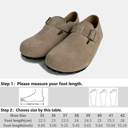 Shoes For Women Fashion Natural Cow Leather Classic Brand Casual Woman Shoes
