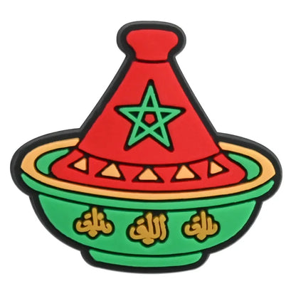 Morocco hole shoes charms shoe buckle removable DIY hole bag decorative accessories decorations wholesale shoe accessories