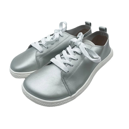 Tipsietoes 2025 Sprinng Autumn Genuine Leather Barefoot Sneaker For Women Flat Soft Thin Out Sole Zero Drop Wider Toe Box
