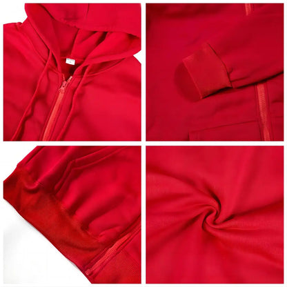 2025 Women Fleece Zip Up Hoodies Running Sports Sweatshirts Fashion Female Classic Casual Zipper Jackets Y2k Hip Hop Streetwear