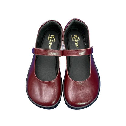 Tipsietoes 2025 Sprinng Autumn Barefoot Leather Ballerina For Women With Flat Soft Sole Zero Drop Wider Toes Box Light Weight