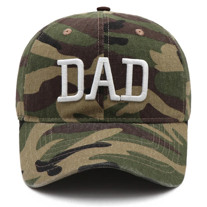 KOEP MOM And DAD Baseball Cap Fishing Caps Men Outdoor Women Washed And Worn Pregnancy Announcement Hats 3D Embroidery