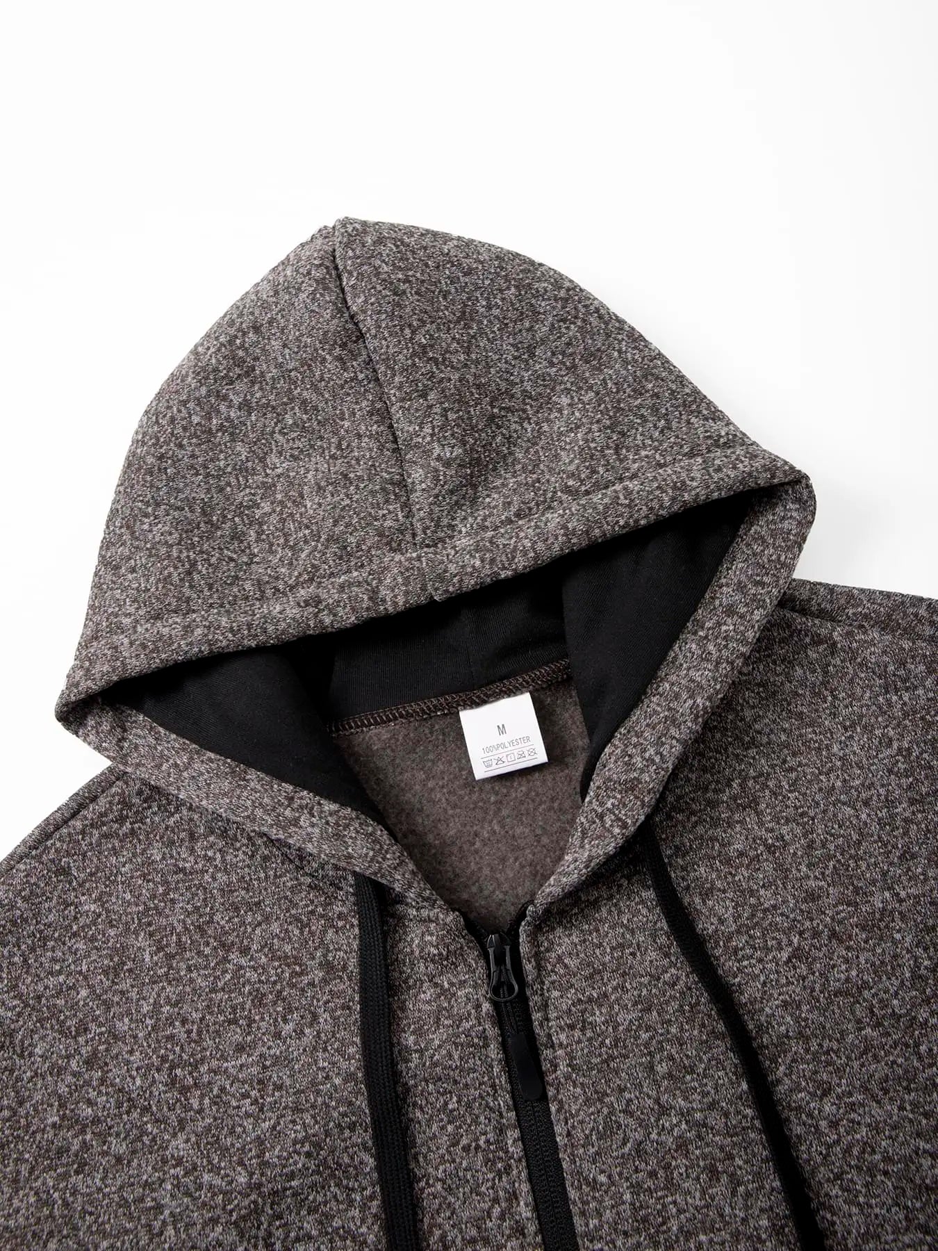 Spring Autumn Men's Hooded Long Jackets Solid Kintting Cardigan Outwear Casual Male Coats Zipper Warm Streetwear Hoodies Jacket