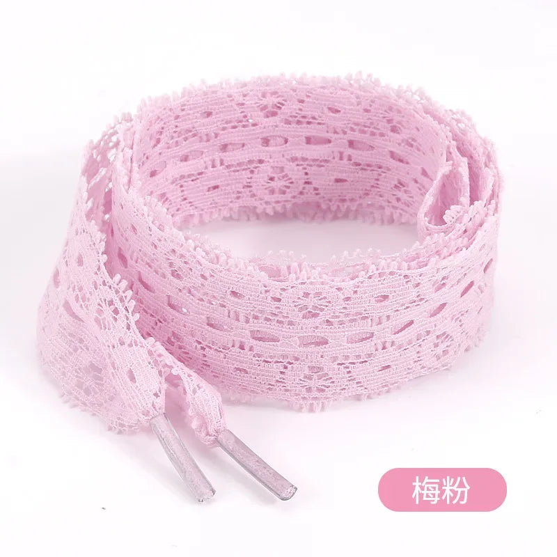 1Pair 100CM/120CM/140CM Length Canvas Sneaker Outdoor Shoe Shoelace Flat Lace Fancy Shoelaces Lace Shoe Laces for Women