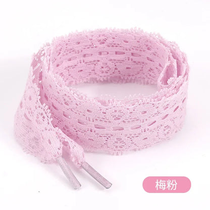 1Pair 100CM/120CM/140CM Length Canvas Sneaker Outdoor Shoe Shoelace Flat Lace Fancy Shoelaces Lace Shoe Laces for Women