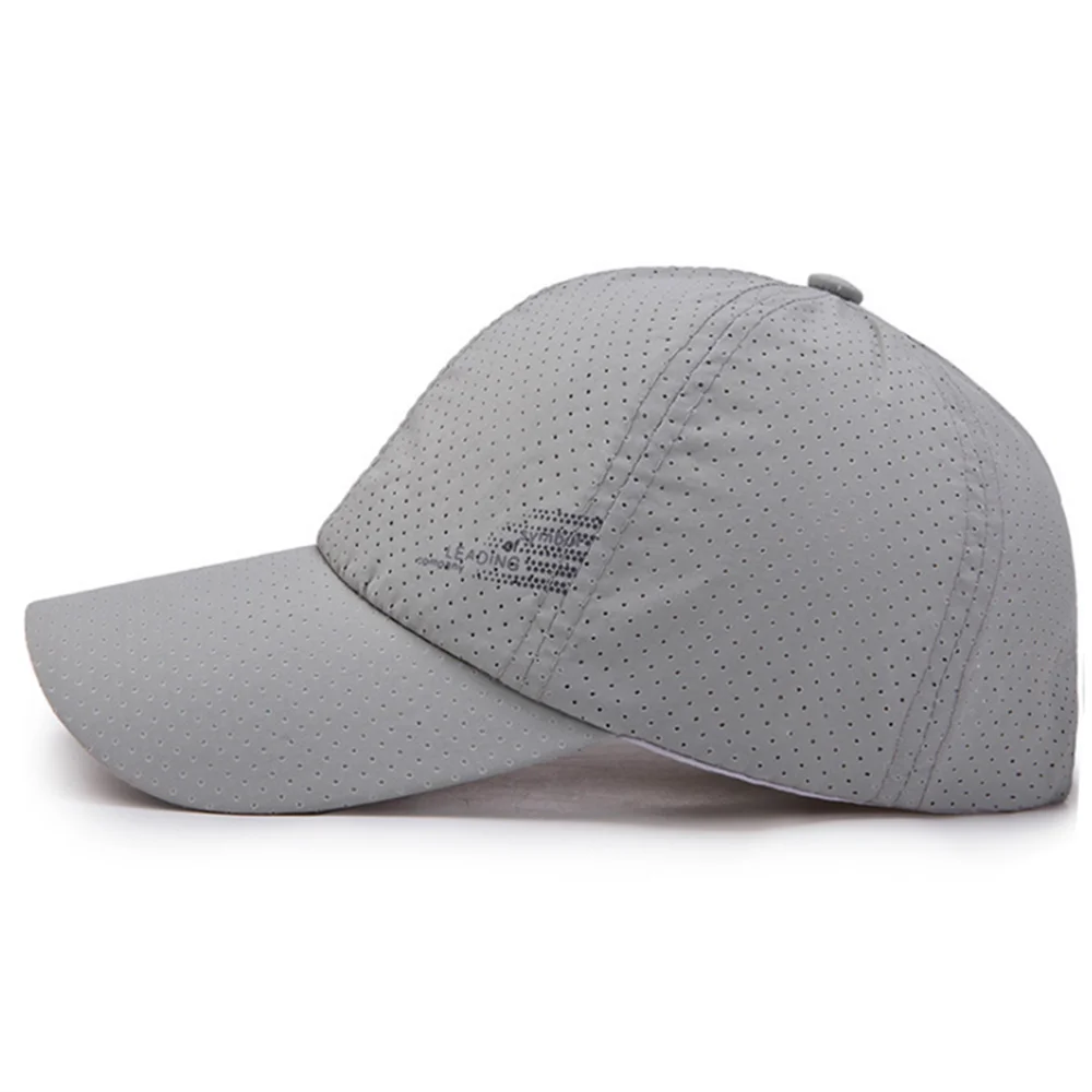 Quick Dry Adjustable Unisex Baseball Caps Summer Outdoor Sun Hats For Women Men Golf Fishing