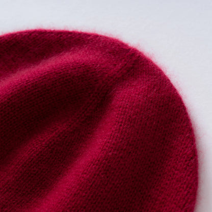 MERRILAMB Winter Hat For Women/Men 100%Quality Cashmere Beanie Cap Unisex Outdoor Casual Solid Knitted Hats Warm Soft SkullCap