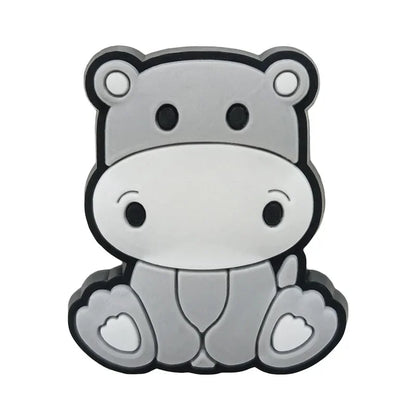 Sale 1Pcs Cute Various Animals Shoe Charms for Crocs Accessories Decorations Clog Shoe Pin Adults Party Favor Gifts