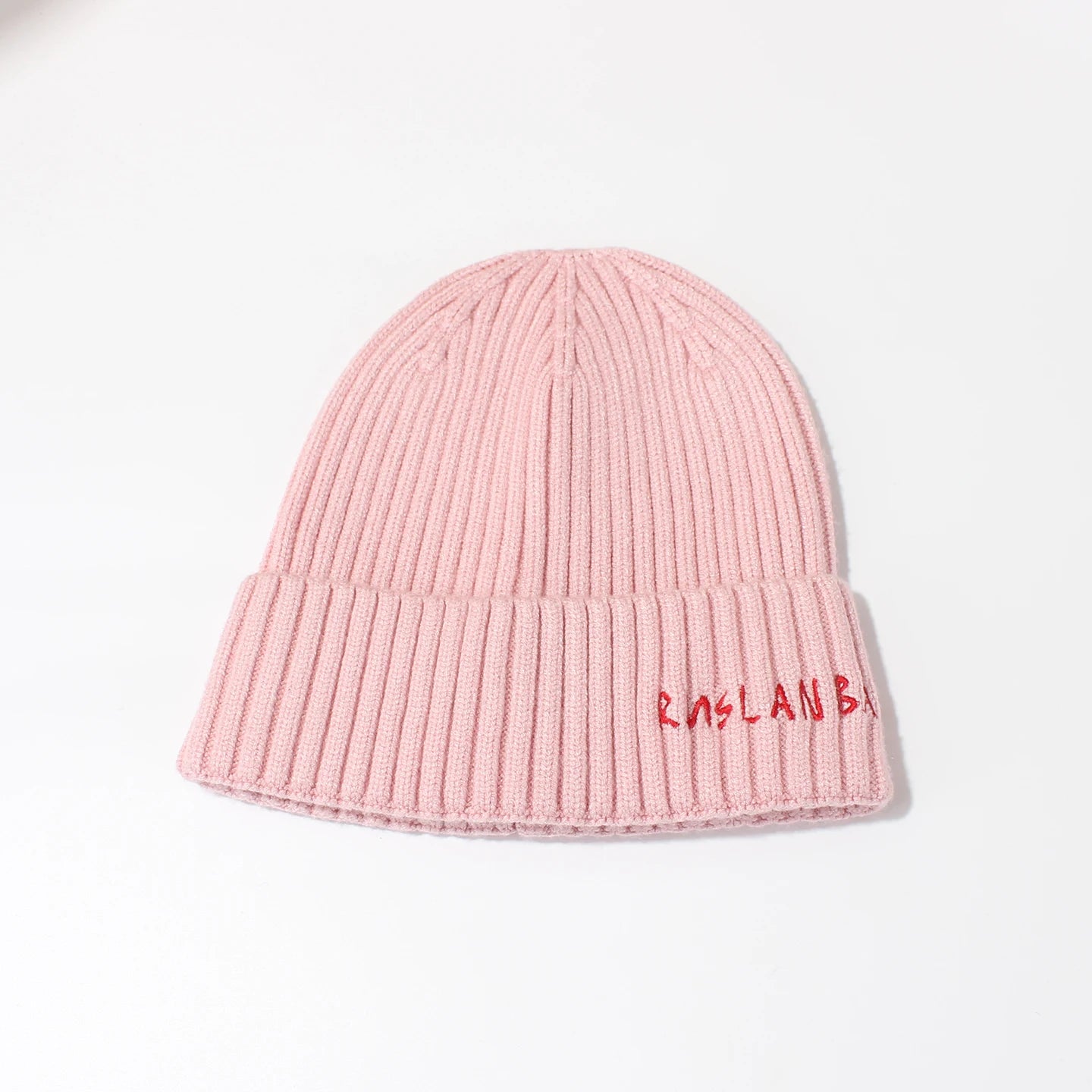 Winter Keep Warm Knitted Beanie Hat | Cold Weather Fashion Hat | Thick Unisex Letter Embroidered Cap for Men and Women |
