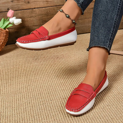 Women Flats Shoes Comfortable Lightweight Fashion Hot Loafers Spring and Autumn Shallow Casual Sneakers Outdoor Shoes for Women