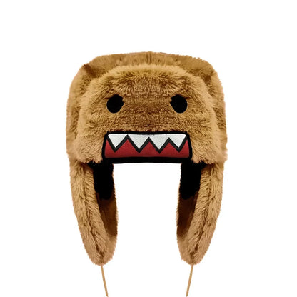 New Winter Warm Sprint Autume Brown Hat Ushanka Hat Cute Winter Hat for Boys Girls Kids Cartoon Anime Cap Gorras