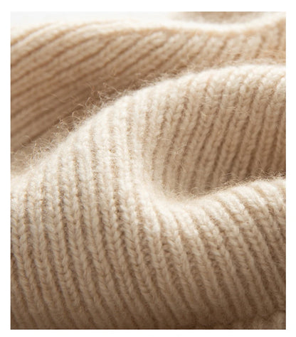 Keep Warm Winter Hat for Children Unisex Knit Cap Kids 100% Cashmere Skullies Hats for Boys Bonnet Girls Caps Accessories