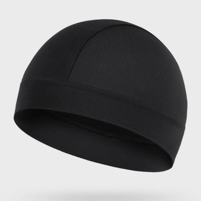 Summer Thin Breathable Mesh Skull Beanie Cap Sweat Absorbent Sport Cap Under Helmet Liner Moisture Wicking Quick Dry Cycling Hat