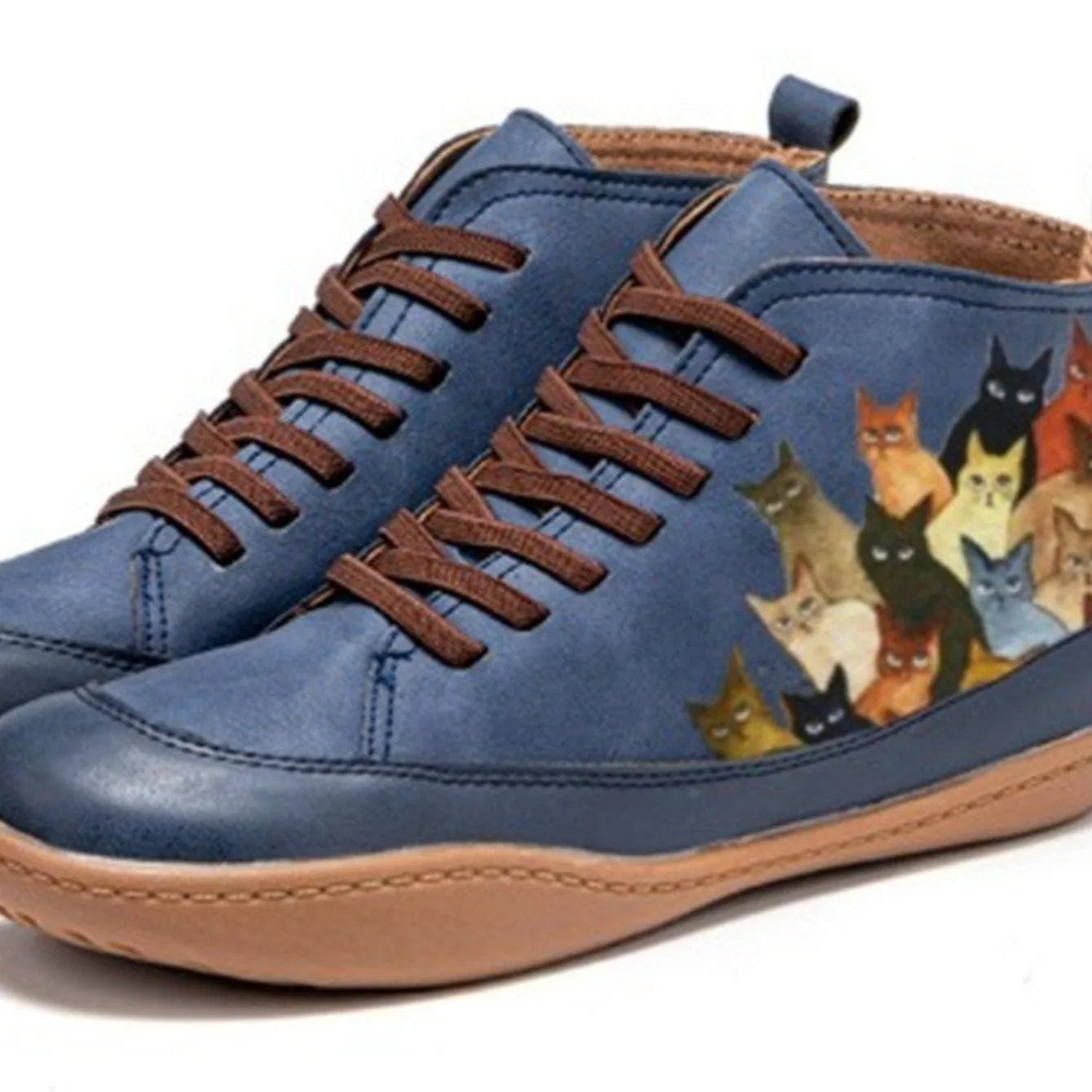 Women Boots Autumn Winter New Ankle Boots Barefoot Soft Leather Casual Boots Comfortable High Quality Handmade Shoes for Women