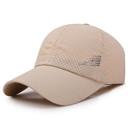 Quick Dry Adjustable Unisex Baseball Caps Summer Outdoor Sun Hats For Women Men Golf Fishing