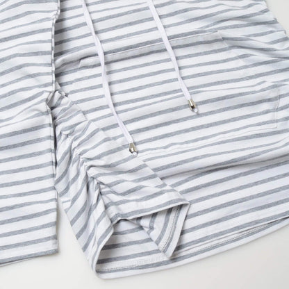 Maternity Hoodie Long Sleeves Shirts Casual Maternity Top Pregnancy Sweatshirt Casual Clothes - Miki Guru Store US