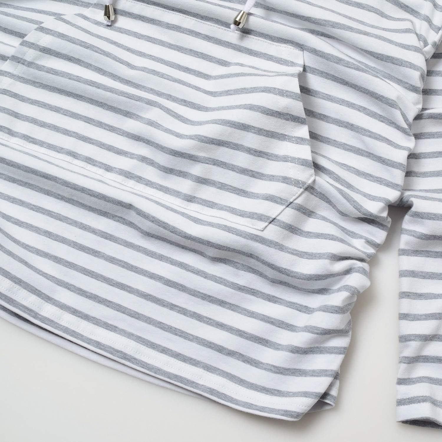 Maternity Hoodie Long Sleeves Shirts Casual Maternity Top Pregnancy Sweatshirt Casual Clothes - Miki Guru Store US