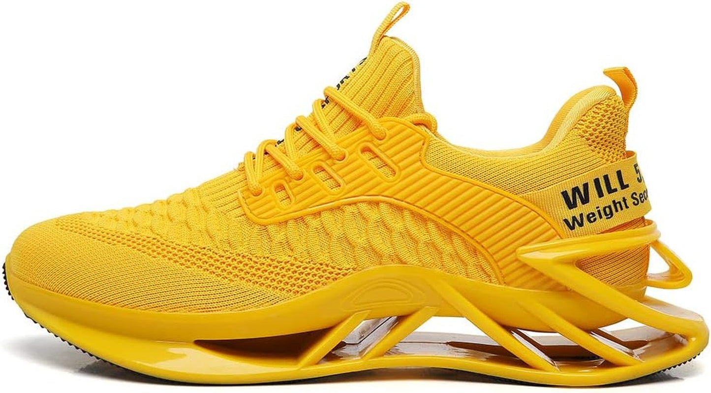 Men Sport Athletic Running Sneakers Walking Shoes - Miki Guru Store US