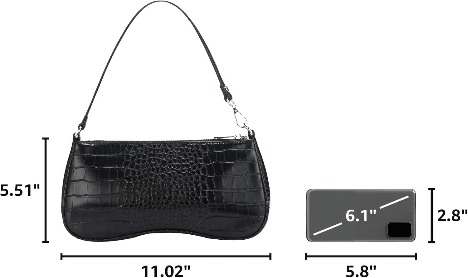 Women'S Eva Shoulder Handbag - Miki Guru Store US