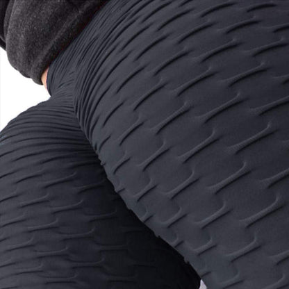 Women'S High Waist Yoga Pants Tummy Control Slimming Booty Leggings Workout Running Butt Lift Tights - Miki Guru Store US